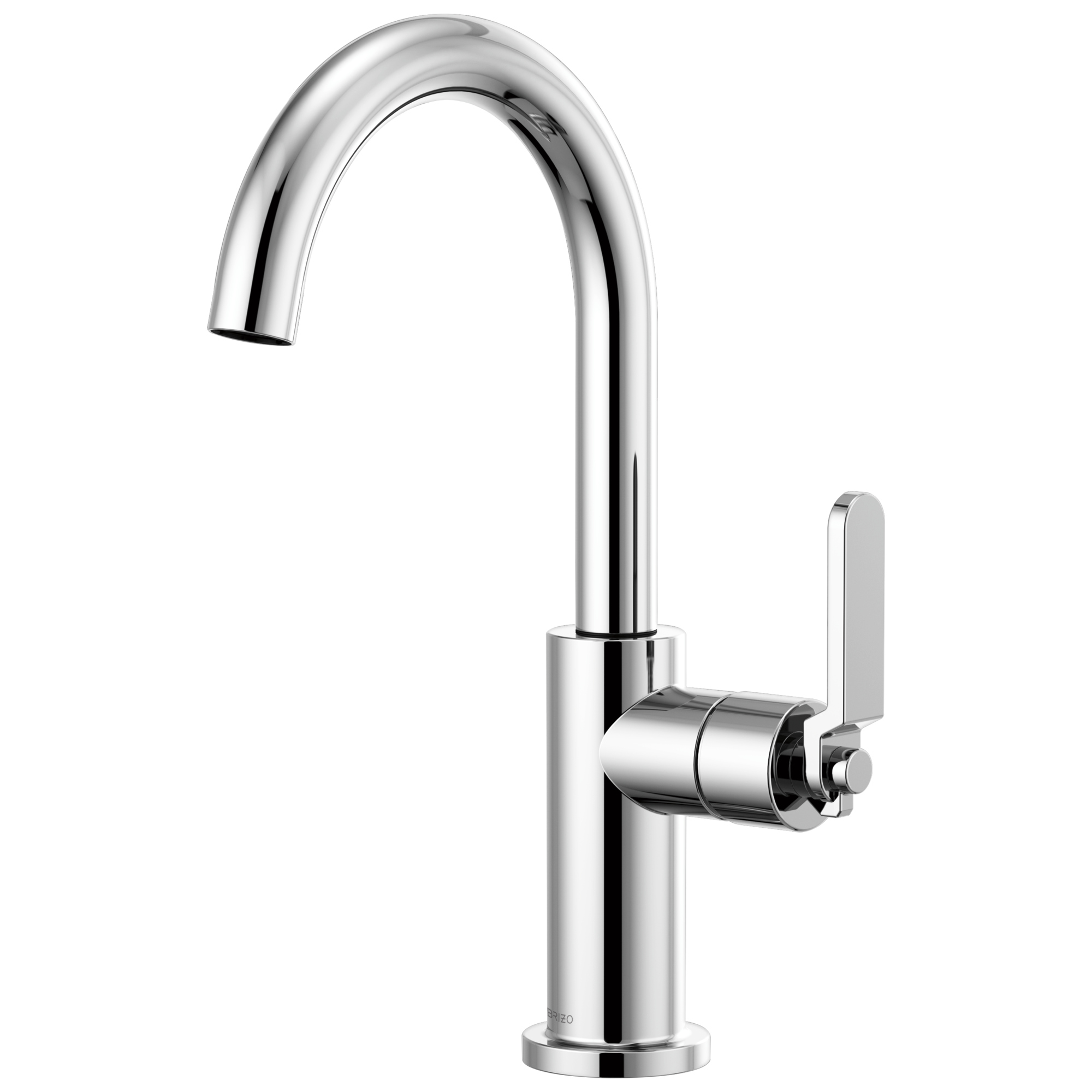 Brizo Litze: Bar Faucet with Arc Spout and Industrial Handle