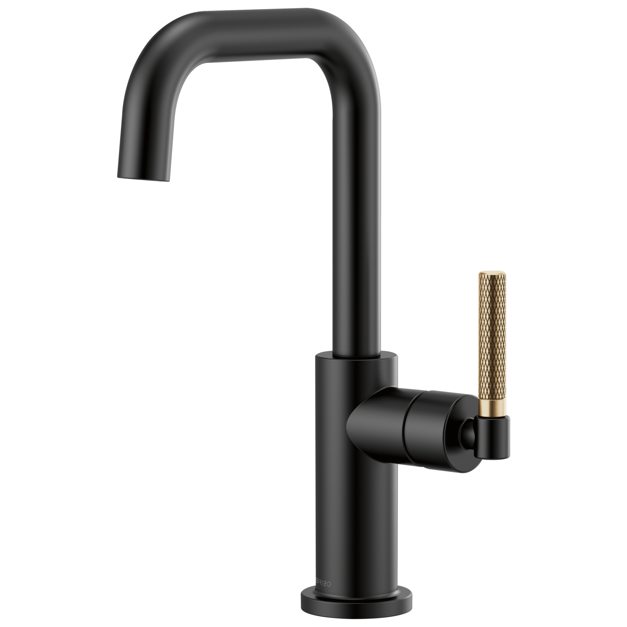 Brizo Litze: Bar Faucet with Square Spout and Knurled Handle