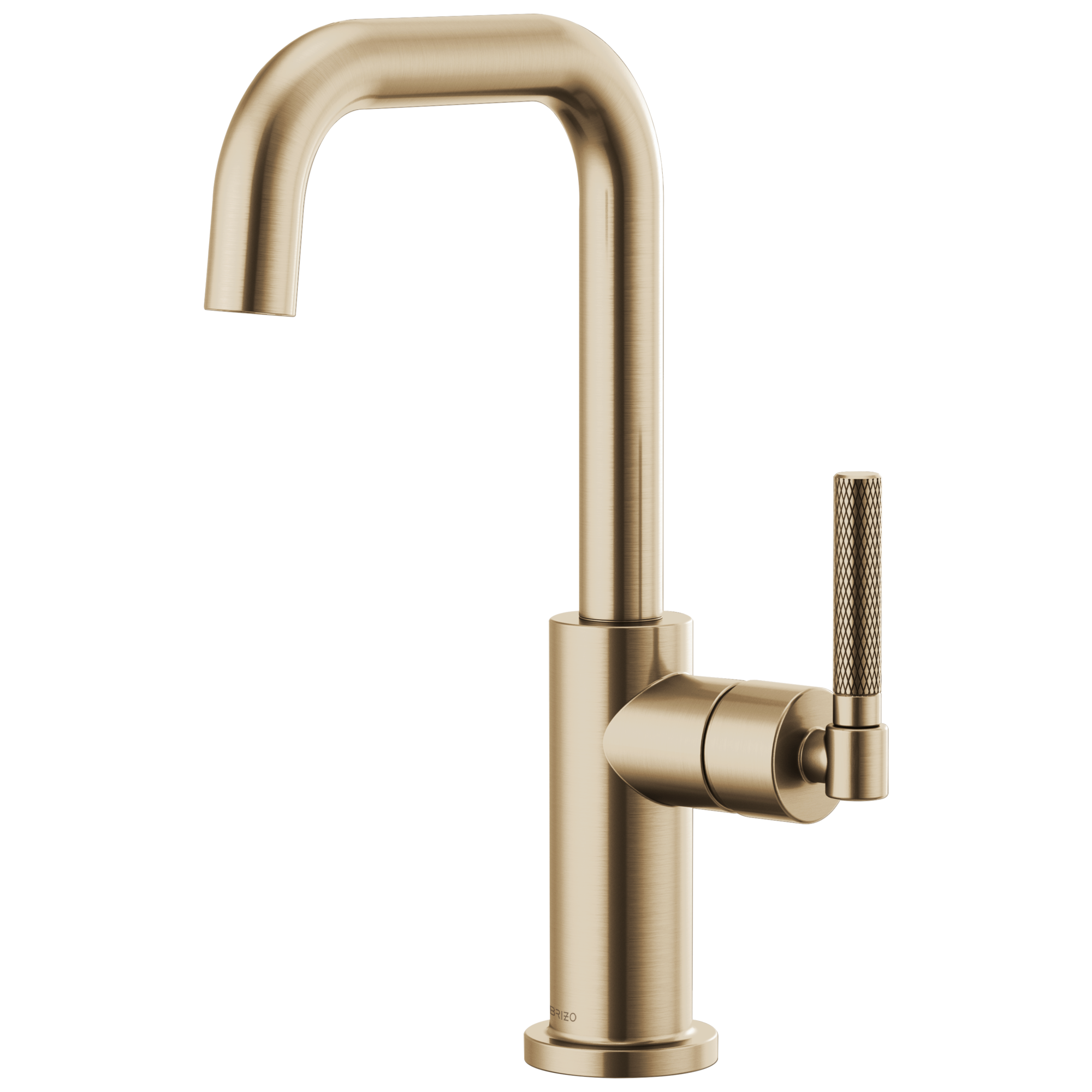 Brizo Litze: Bar Faucet with Square Spout and Knurled Handle