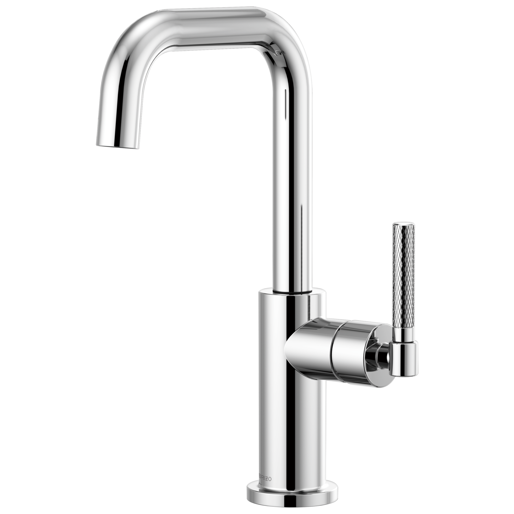 Brizo Litze: Bar Faucet with Square Spout and Knurled Handle