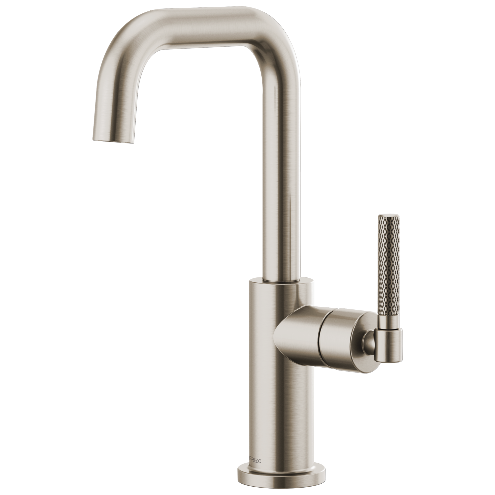 Brizo Litze: Bar Faucet with Square Spout and Knurled Handle