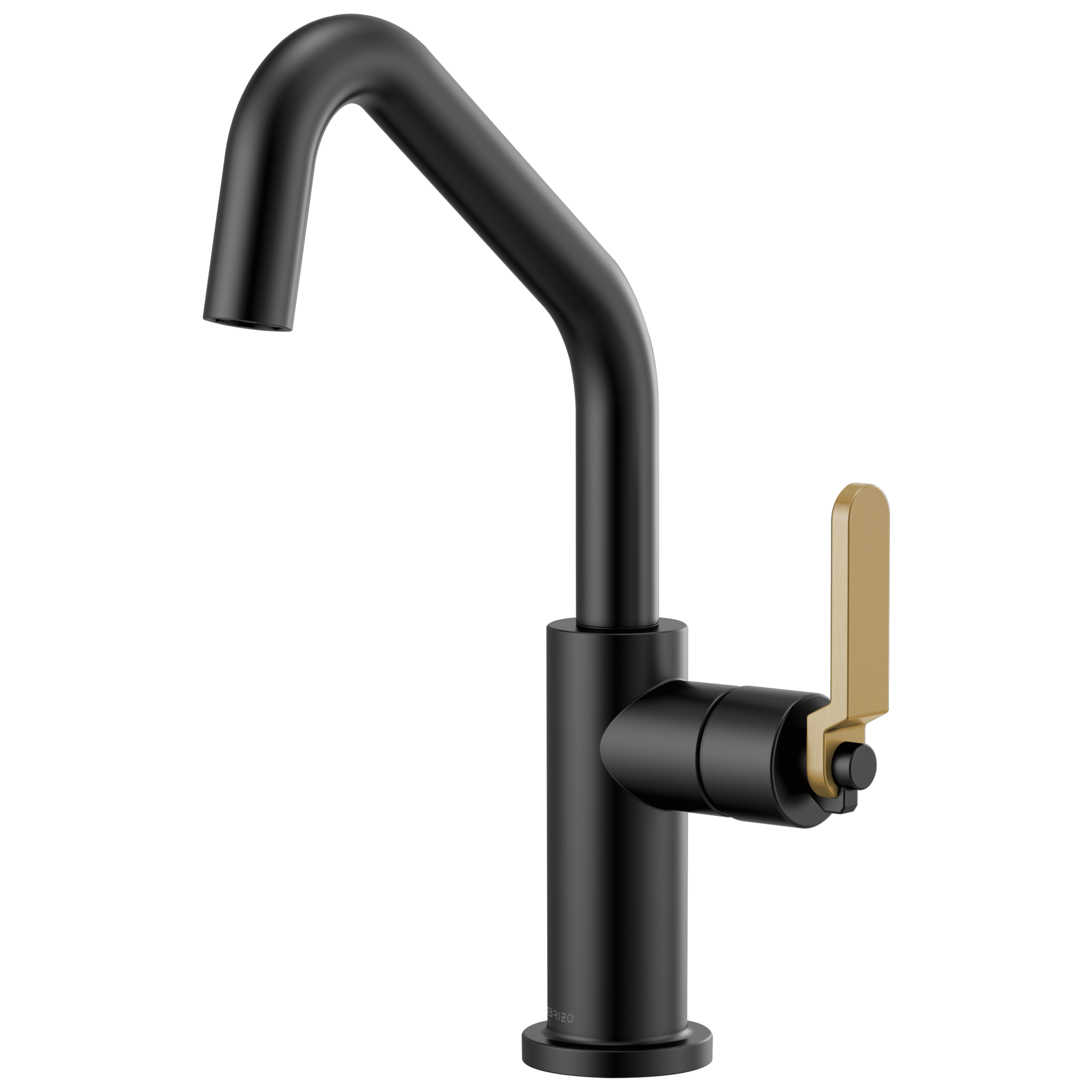 Brizo Litze: Bar Faucet with Angled Spout and Industrial Handle