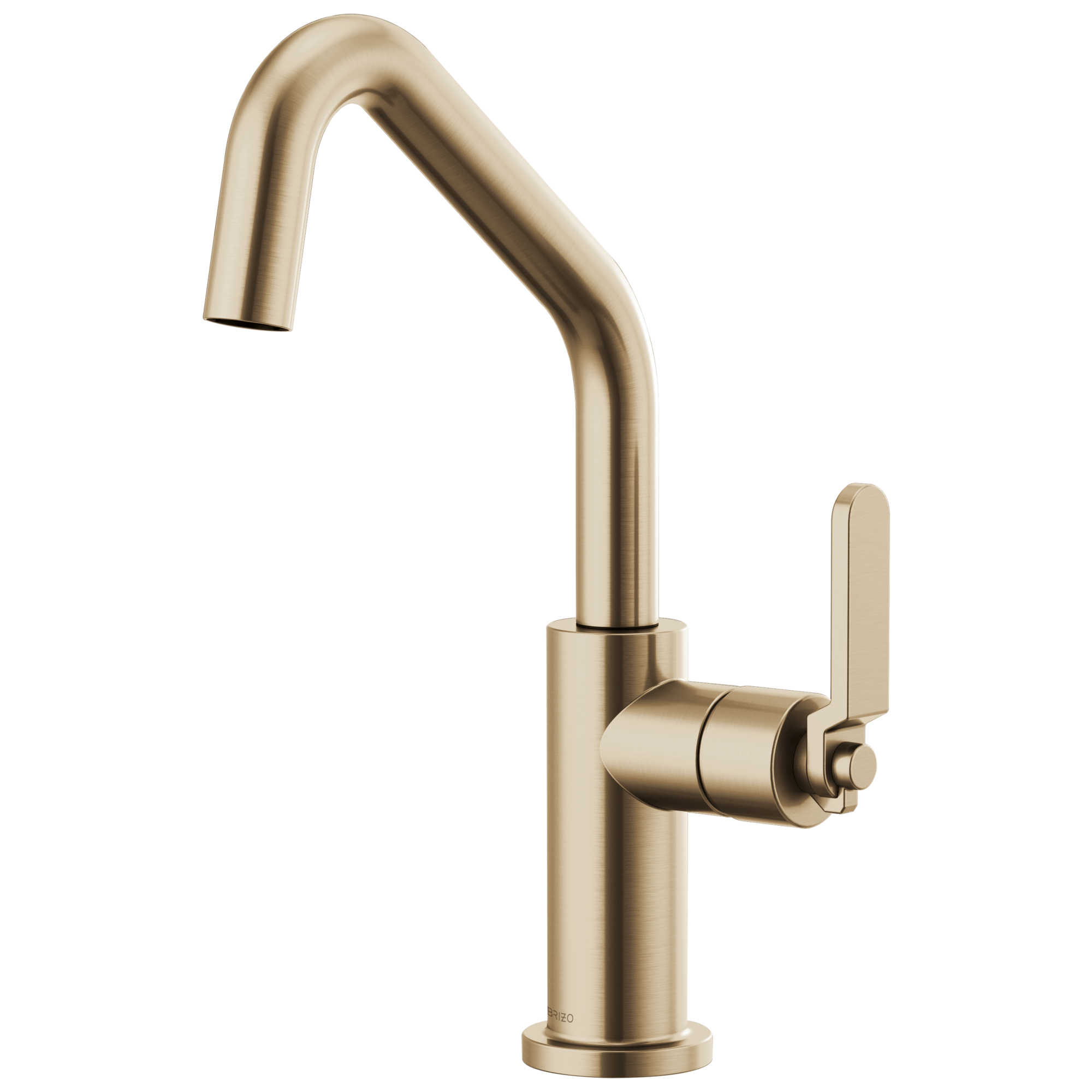 Brizo Litze: Bar Faucet with Angled Spout and Industrial Handle