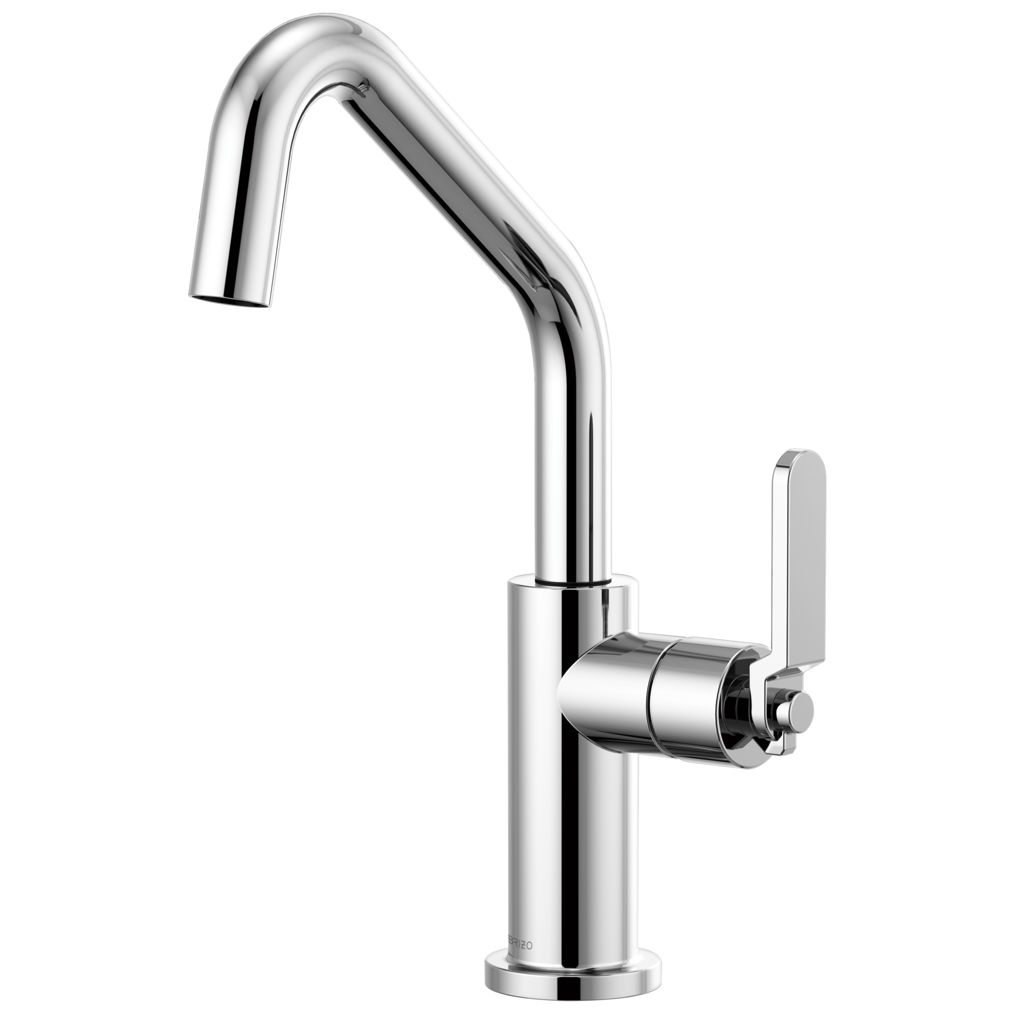 Brizo Litze: Bar Faucet with Angled Spout and Industrial Handle