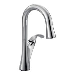 Moen 6124 Notch One Handle Pulldown Bar Faucet