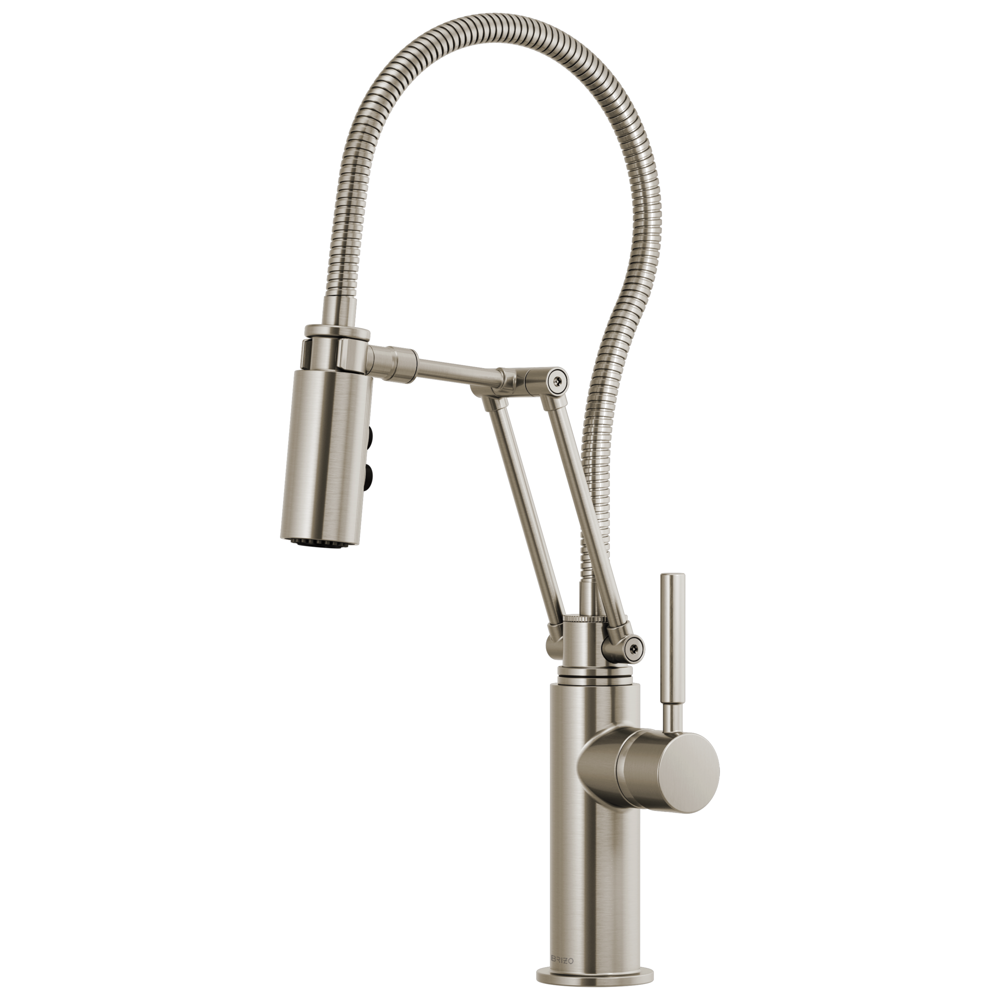 Brizo Solna: Articulating Faucet With Finished Hose