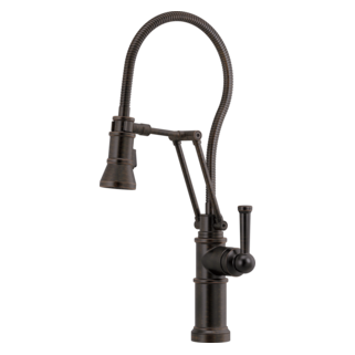 Brizo Artesso: Articulating Faucet With Finished Hose