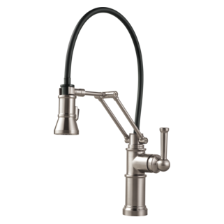 Brizo Artesso: Single Handle Articulating Kitchen Faucet