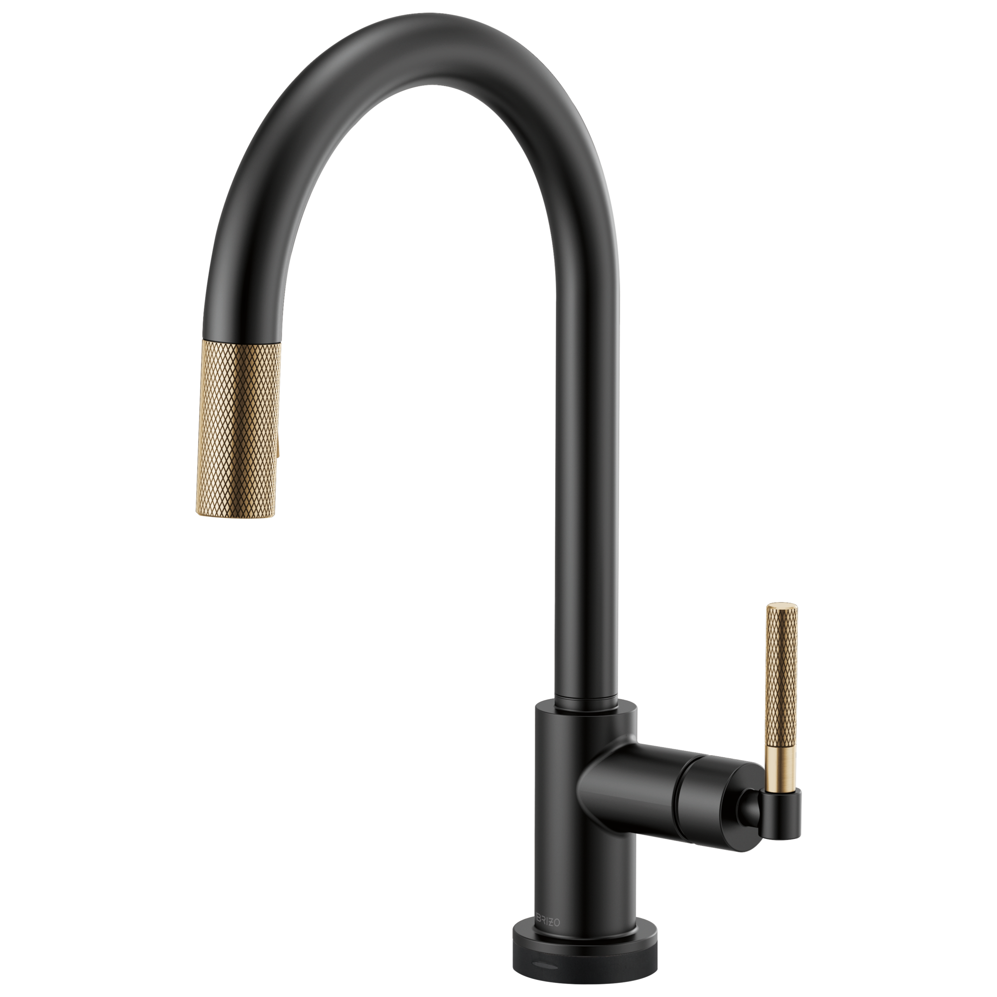 Brizo Litze: SmartTouch Pull-Down Faucet with Arc Spout and Knurled Handle