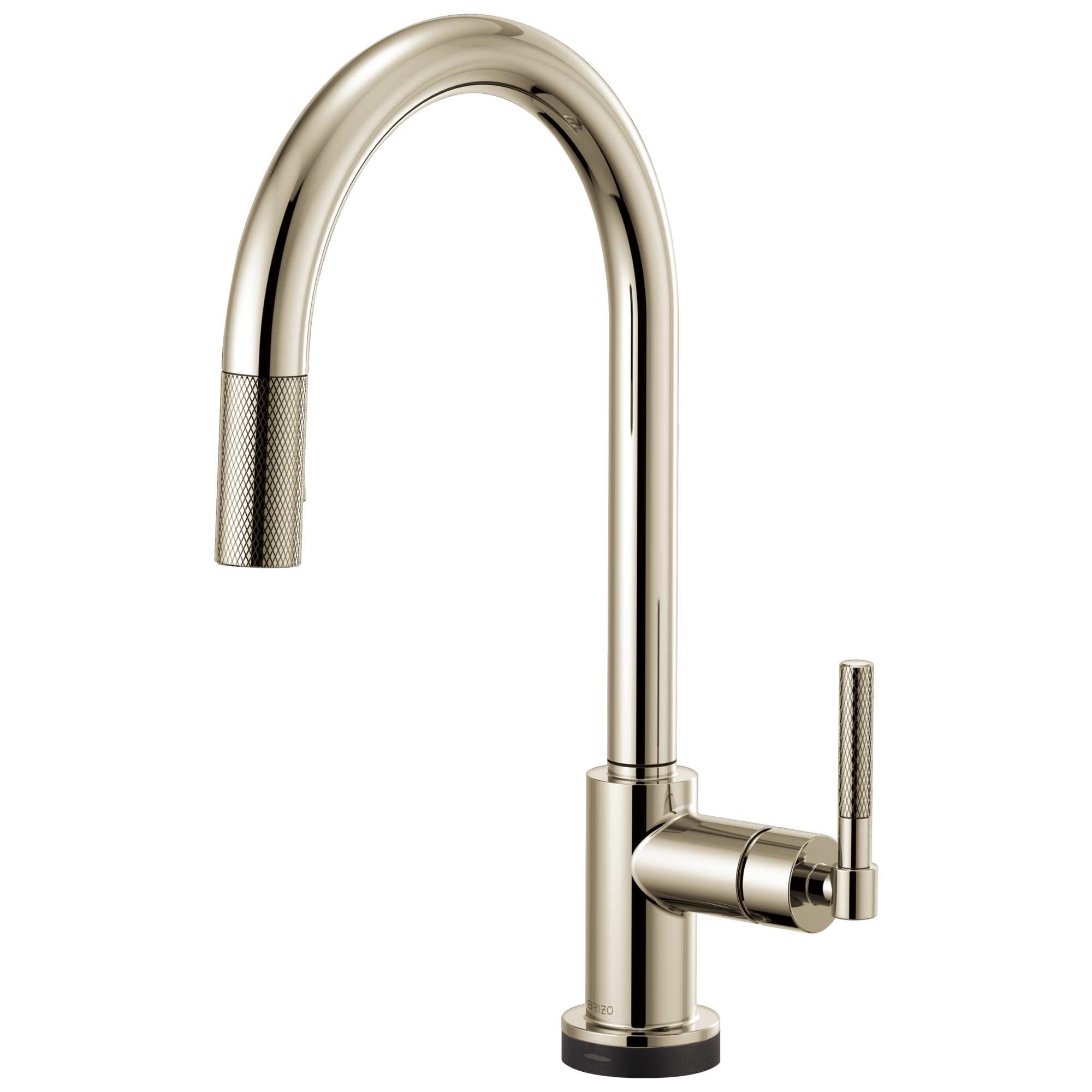 Brizo Litze: SmartTouch Pull-Down Faucet with Arc Spout and Knurled Handle