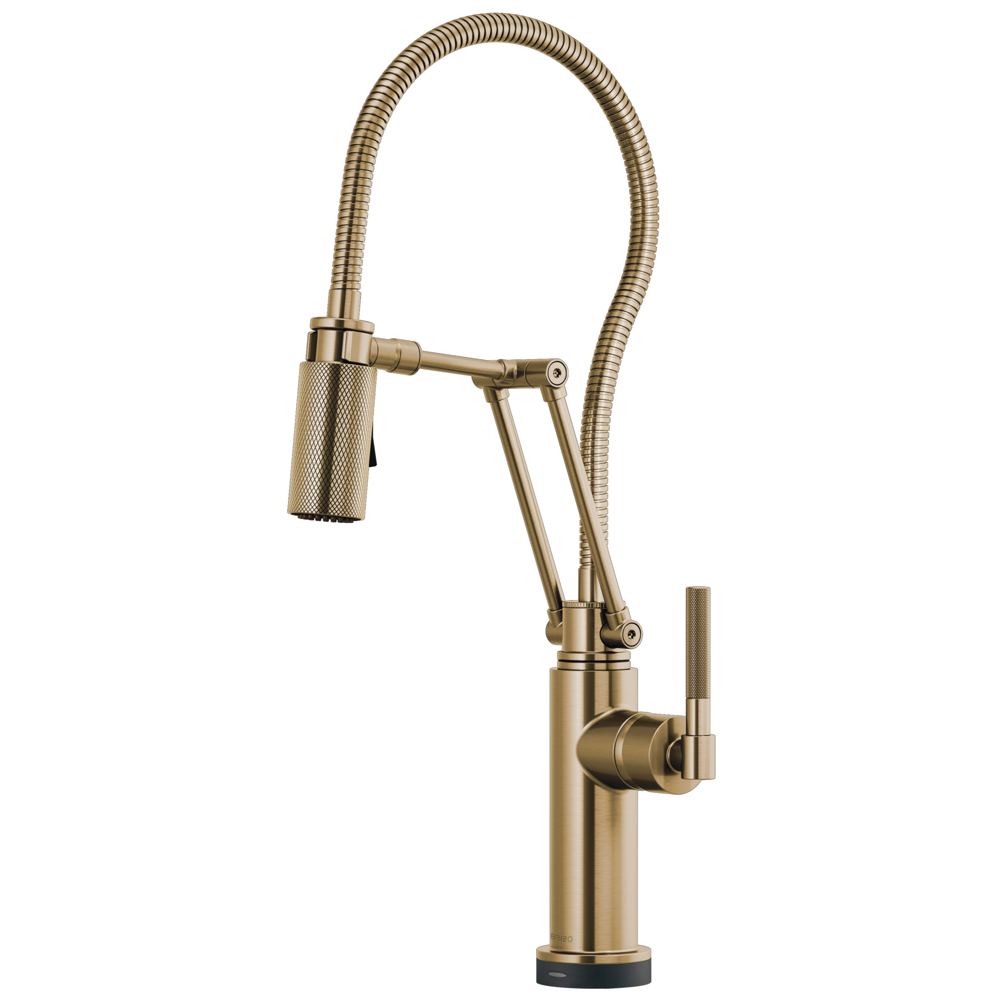 Brizo Litze: SmartTouchArticulating Faucet With Finished Hose