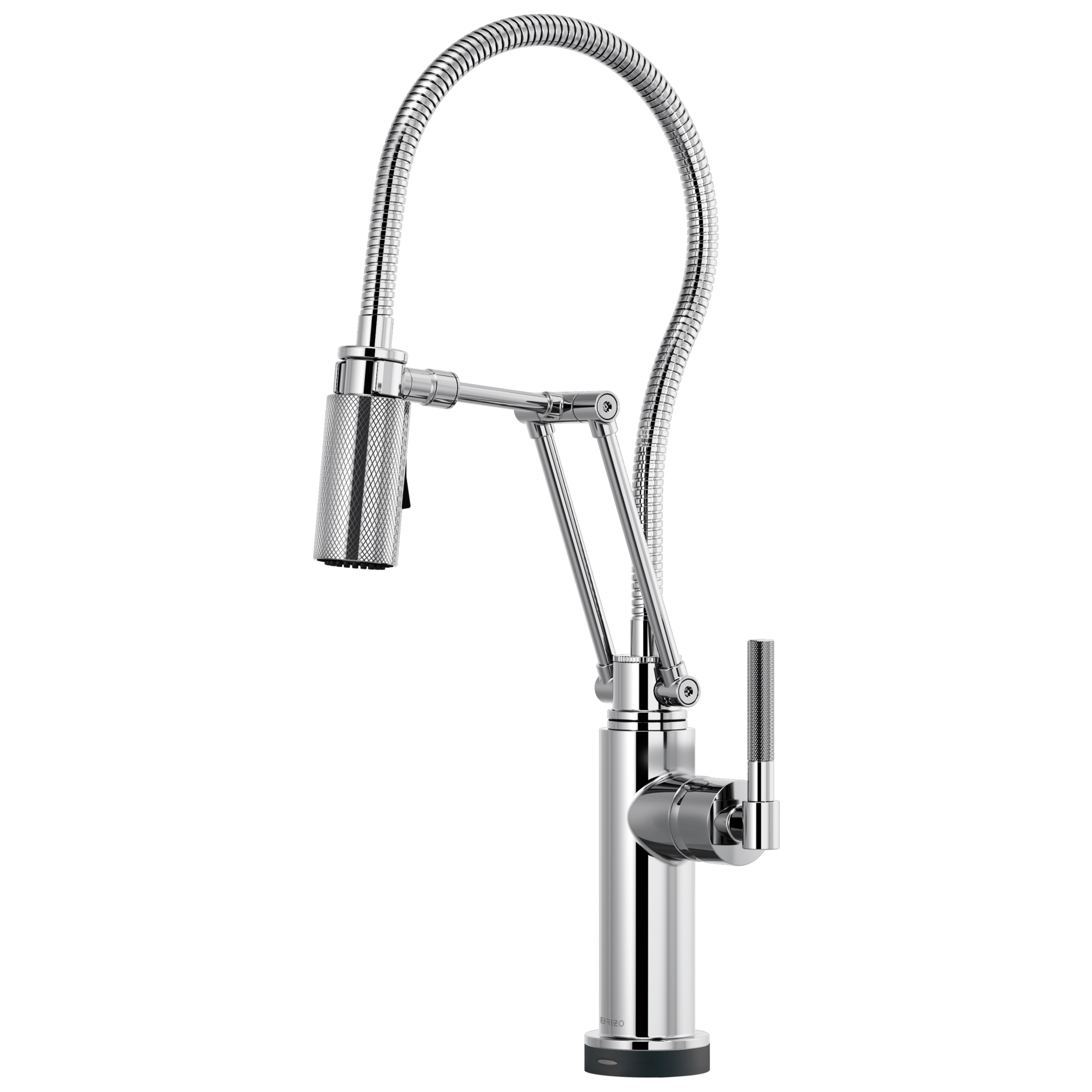 Brizo Litze: SmartTouchArticulating Faucet With Finished Hose