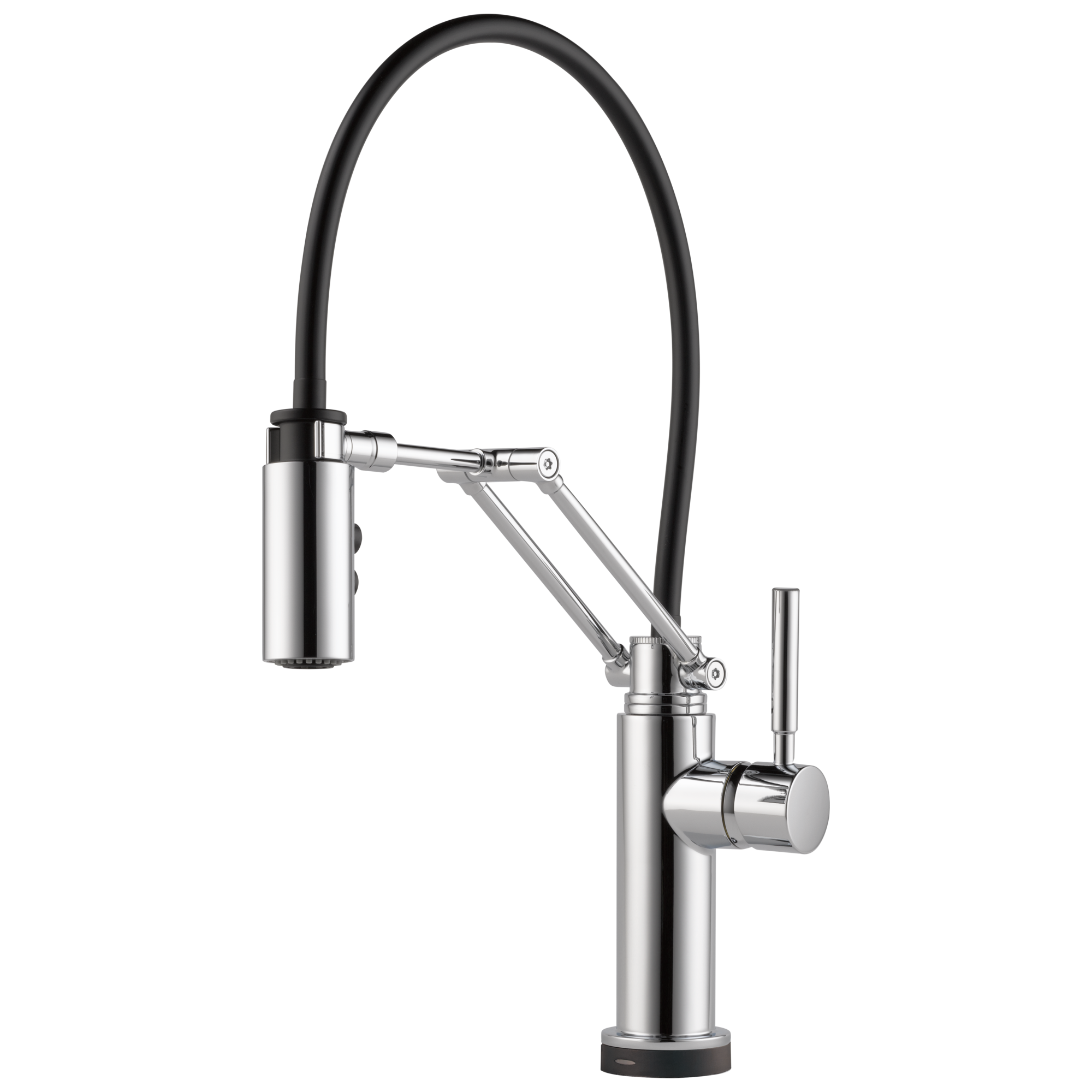 Brizo Solna: Single Handle Articulating Kitchen Faucet with SmartTouch Technology