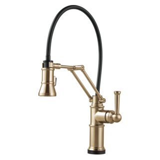 Brizo Artesso: Single Handle Articulating Kitchen Faucet with SmartTouch Technology