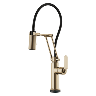 Brizo Litze: SmartTouch Articulating Faucet with Industrial Handle