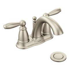 Moen 6610 Brantford Two Handle High Arc Bathroom Faucet