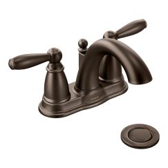 Moen 6610 Brantford Two Handle High Arc Bathroom Faucet