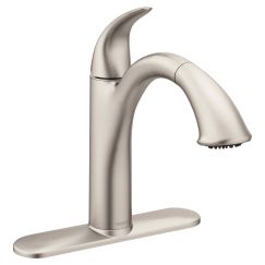 Moen 7545 Extensa One Handle Low Arc Pullout Kitchen Faucet