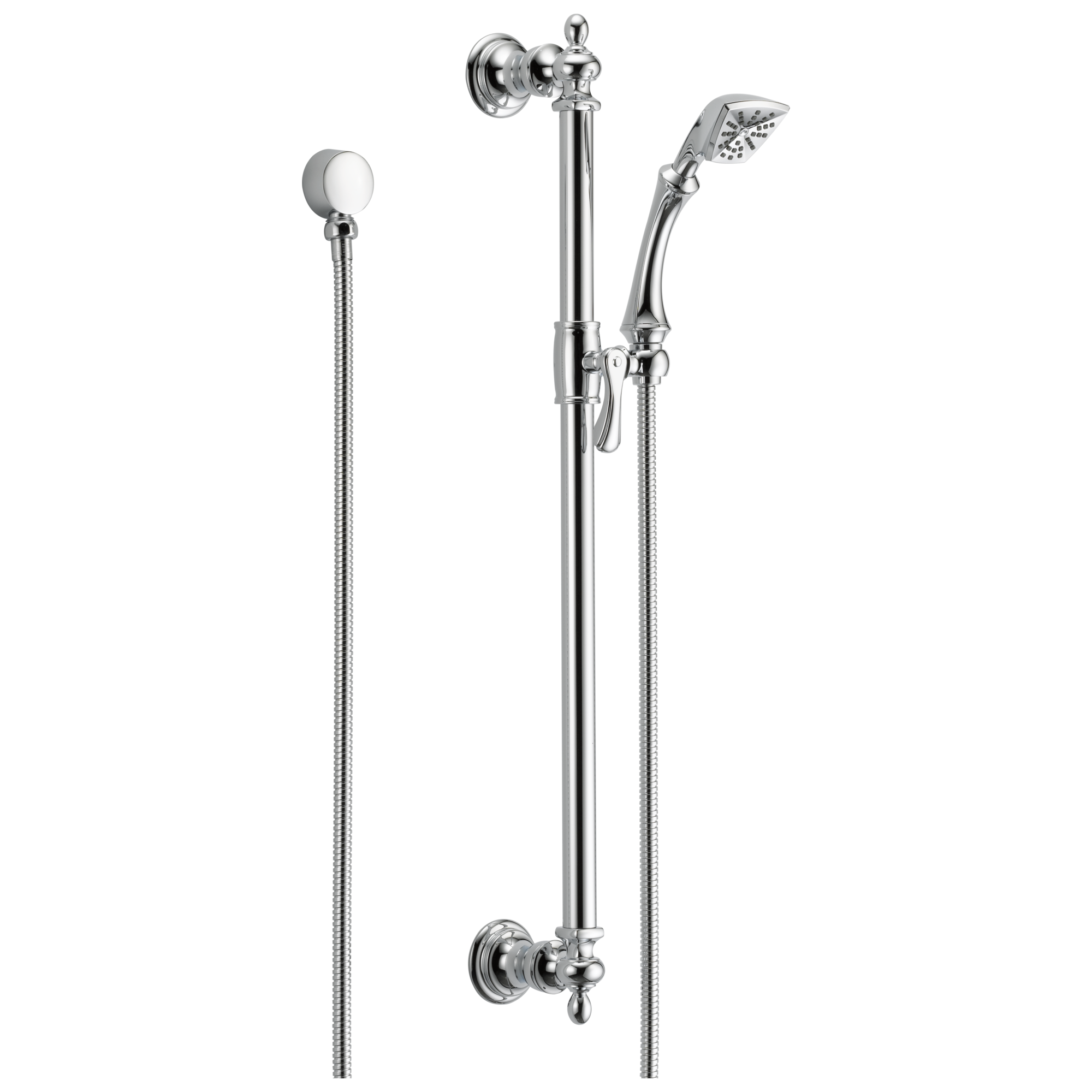 Brizo Charlotte: Slide Bar Handshower