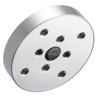 Brizo Brizo Universal Showering: 5" Linear Round H<sub>2</sub>Okinetic<sup></sup> Single Function Wall Mount Showerhead