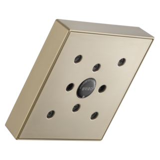 Brizo Brizo Universal Showering: 5" Linear Square H<sub>2</sub>Okinetic<sup></sup> Single Function Wall Mount Showerhead