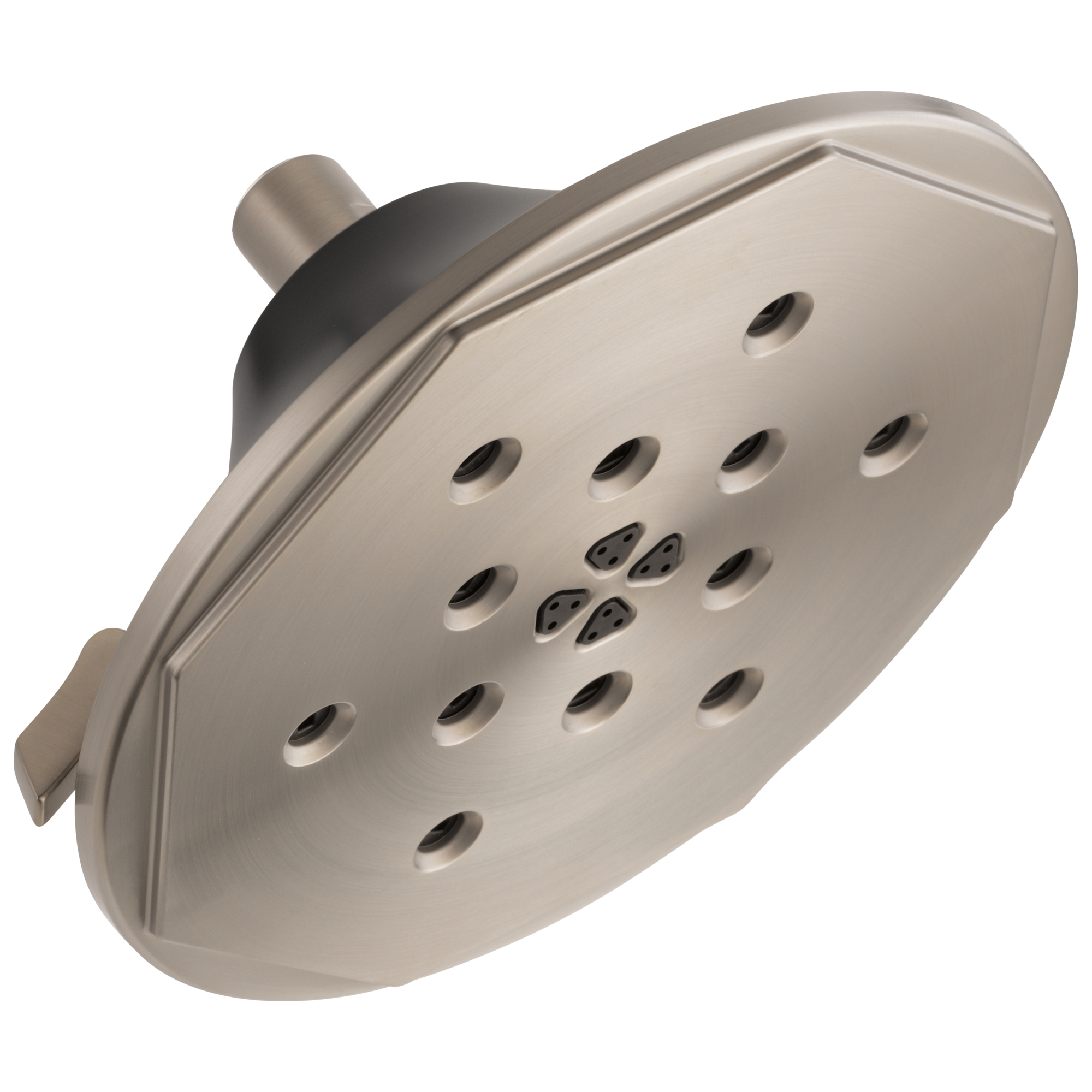 Brizo Rook: 4-Function Raincan Showerhead With H2OKinetic Technology