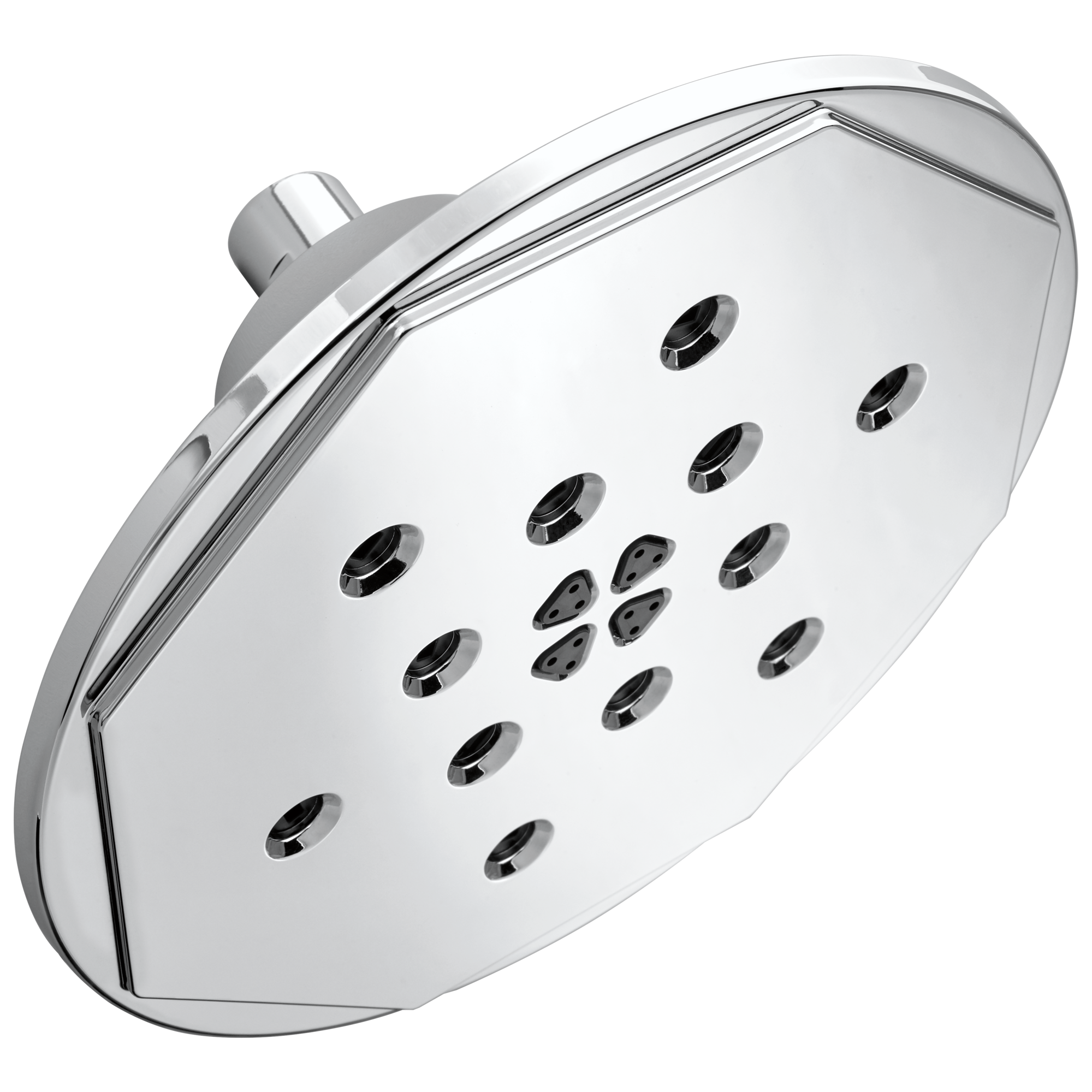 Brizo Rook: 4-Function Raincan Showerhead With H2OKinetic Technology