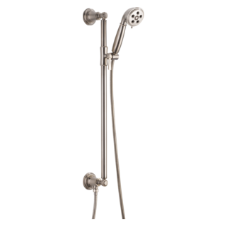 Brizo Rook: Slide Bar Handshower With H2OKinetic Technology