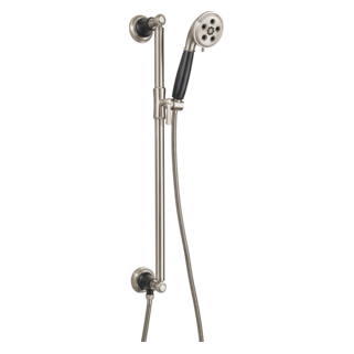 Brizo Rook: Slide Bar Handshower With H2OKinetic Technology