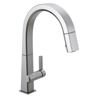 Delta Pivotal: Single Handle Pull Down Kitchen Faucet