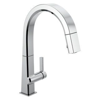 Delta Pivotal: Single Handle Pull Down Kitchen Faucet