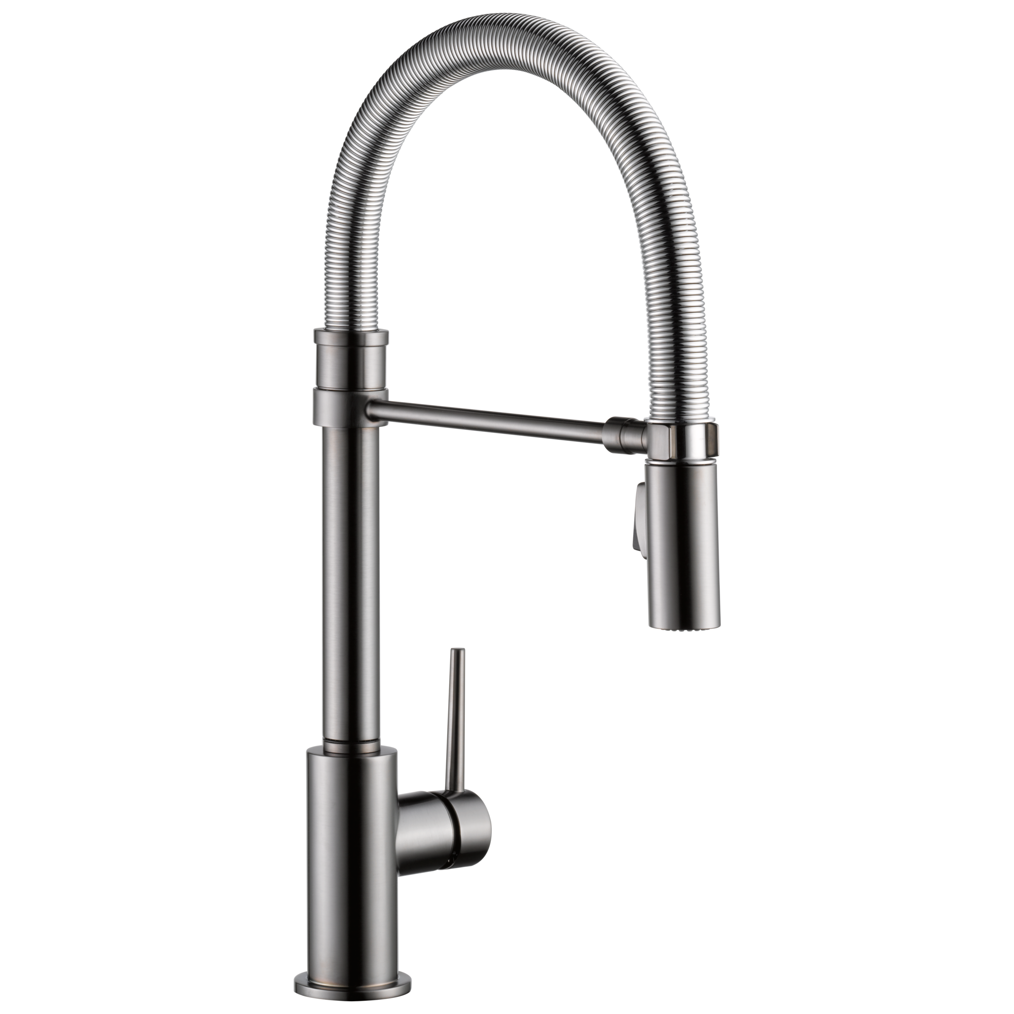 Delta 9659-KS-DST Trinsic Single Handle Pull-Down Kitchen Faucet with Spring Spout