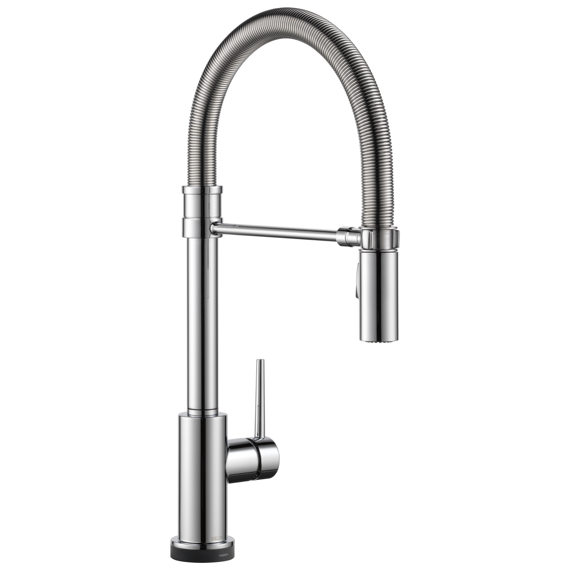 Delta 9659T-DST Trinsic Single Handle Pull-Down Spring Spout Kitchen Faucet with Touch2O Technology