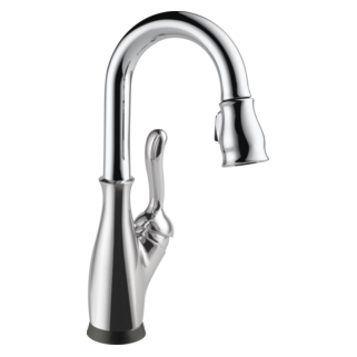 Delta 9678T-DST Leland Single Handle Pull-Down Bar / Prep Faucet with Touch2O Technology