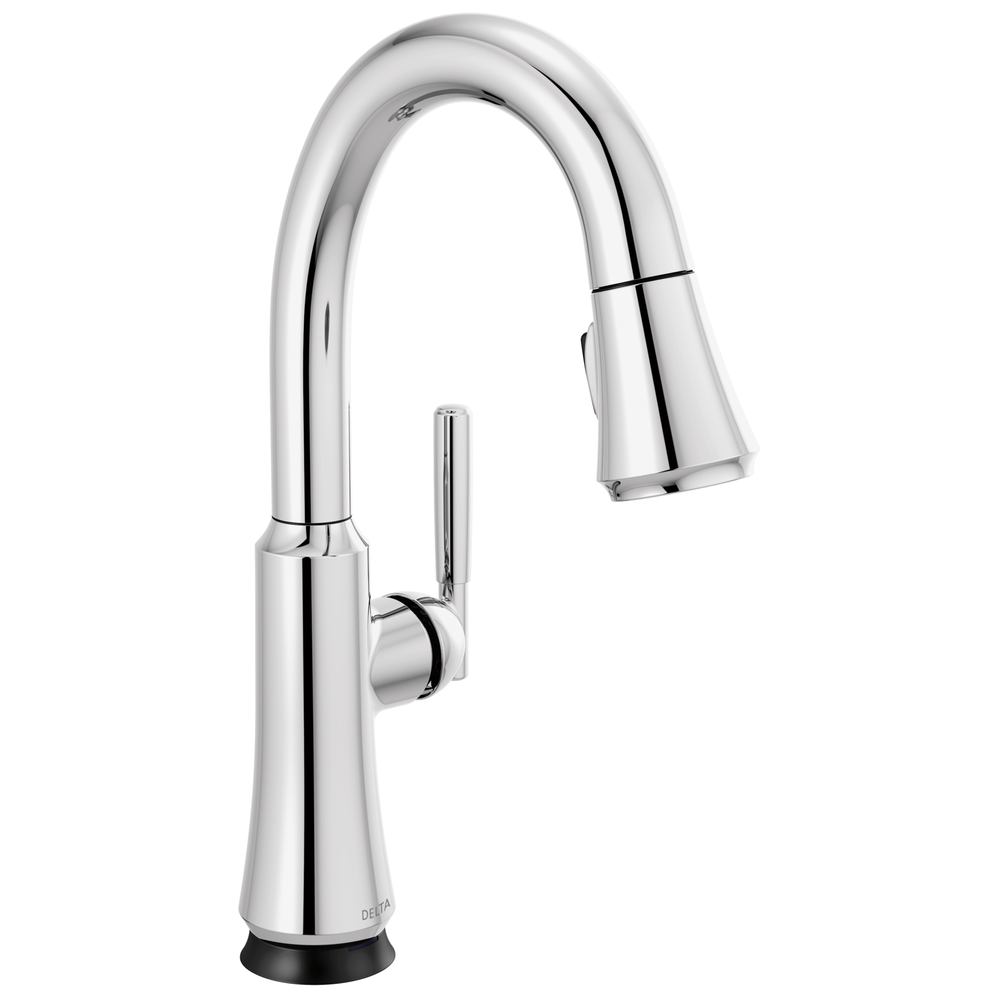 Delta Coranto: Single Handle Pull Down Bar/Prep Faucet with Touch<sub>2</sub>O Technology