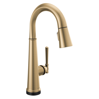 Delta Emmeline: Single Handle Pull Down Bar/Prep Faucet with Touch2O Technology
