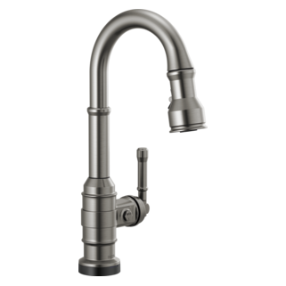 Delta Broderick: Single Handle Pull-Down Bar/Prep Faucet with Touch2O Technology