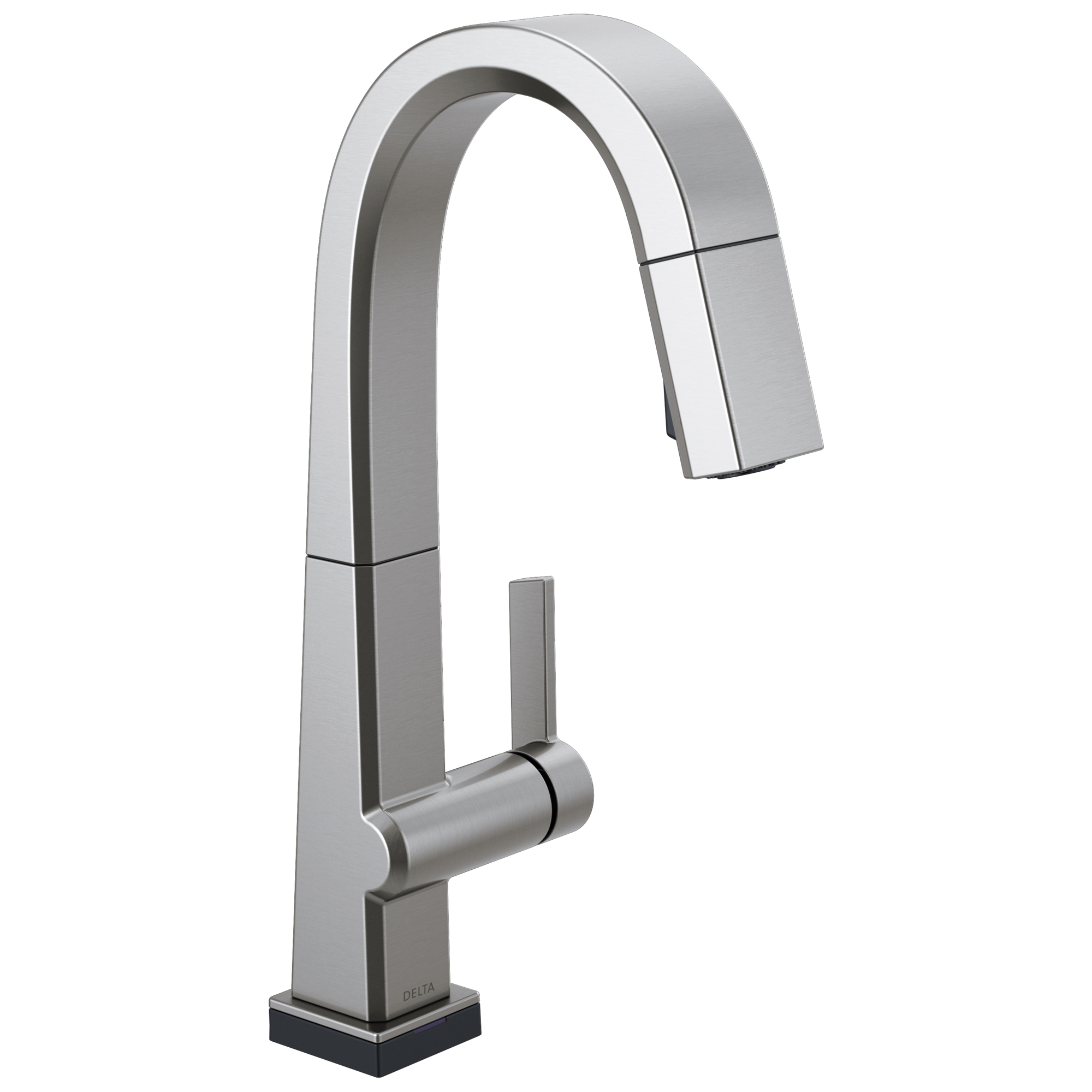 Delta 9993T-DST Pivotal Single Handle Pull-Down Bar/Prep Faucet with Touch2O Technology