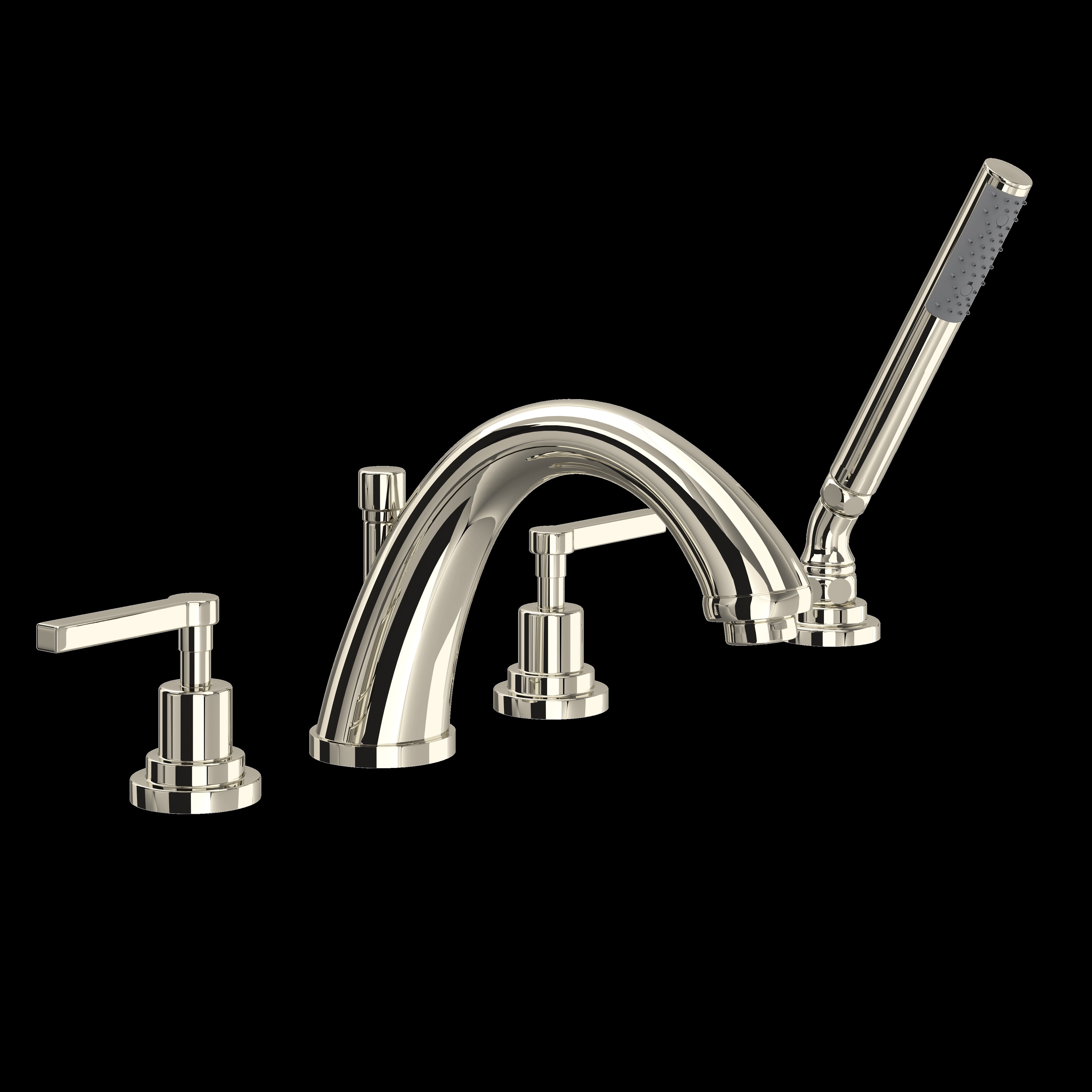 ROHL A1264 Lombardia 4-Hole Deck Mount Tub Filler