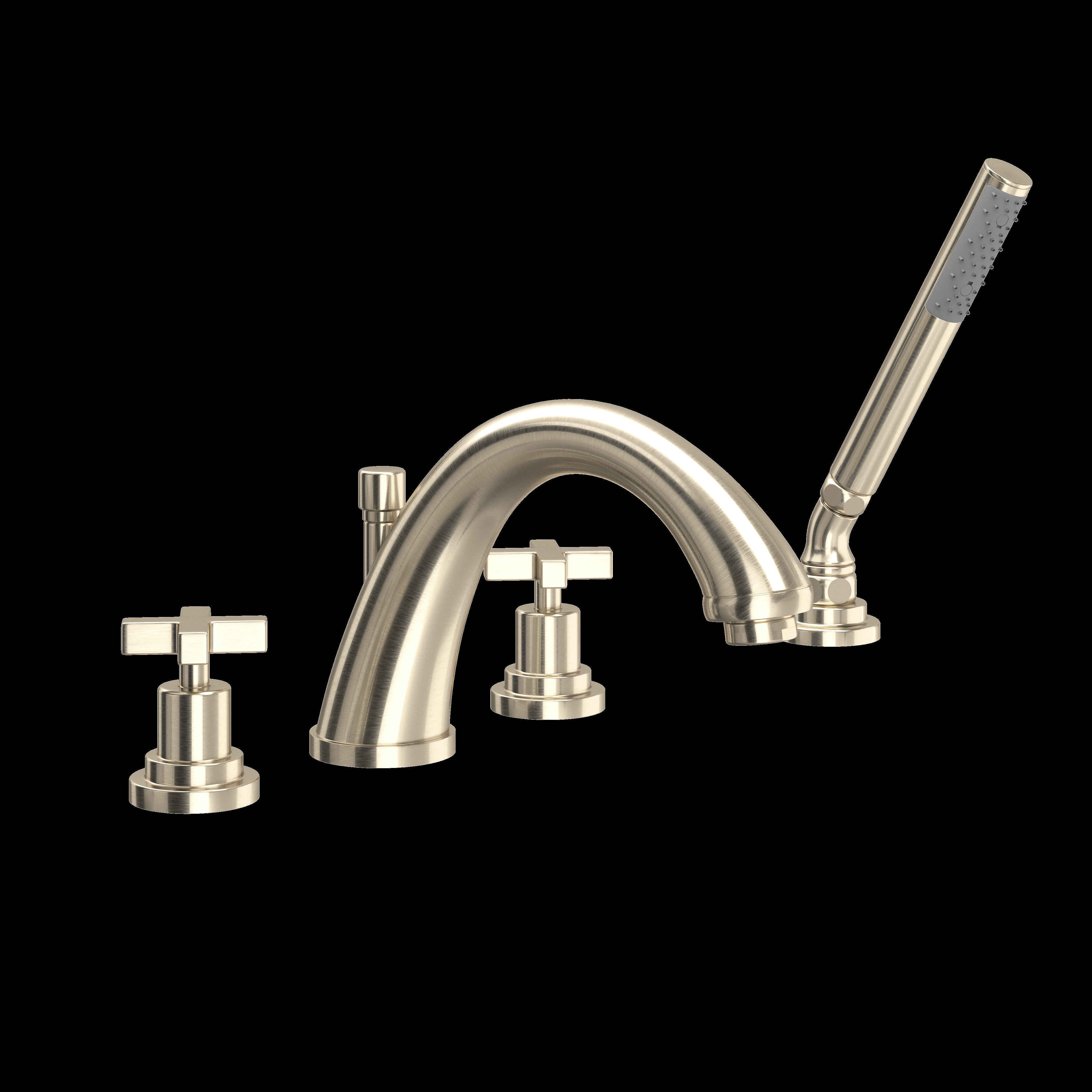 ROHL A1264 Lombardia 4-Hole Deck Mount Tub Filler