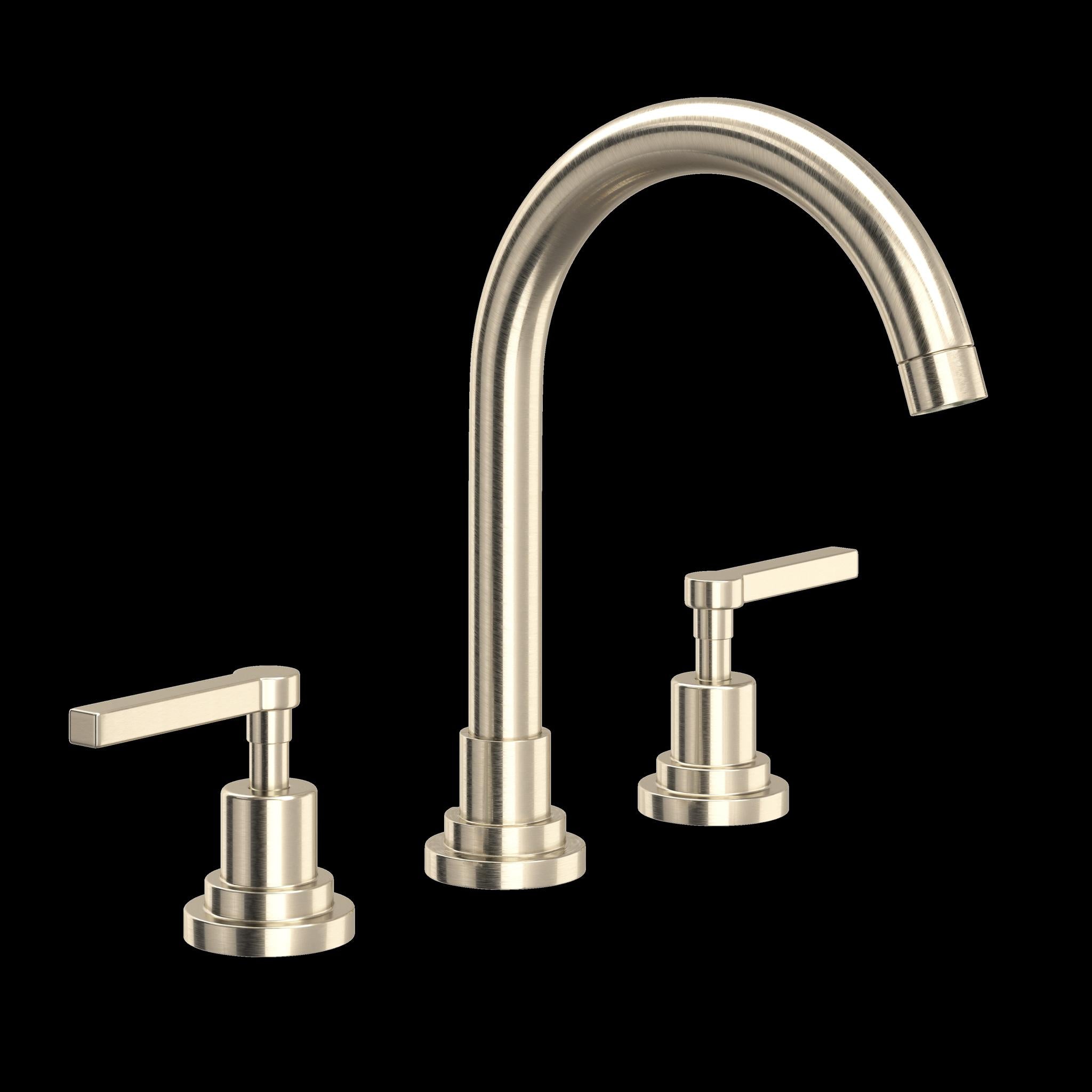 ROHL A2208 Lombardia Widespread Lavatory Faucet With C-Spout