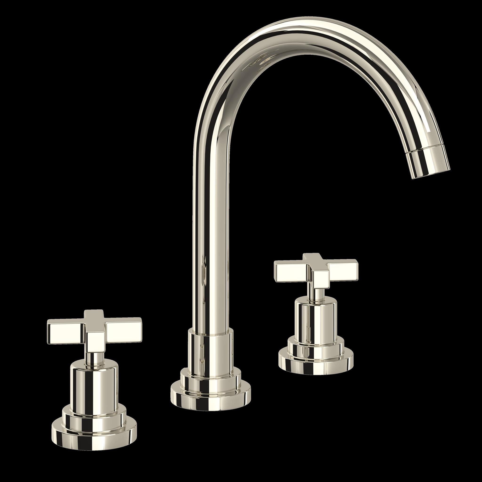 ROHL A2208 Lombardia Widespread Lavatory Faucet With C-Spout