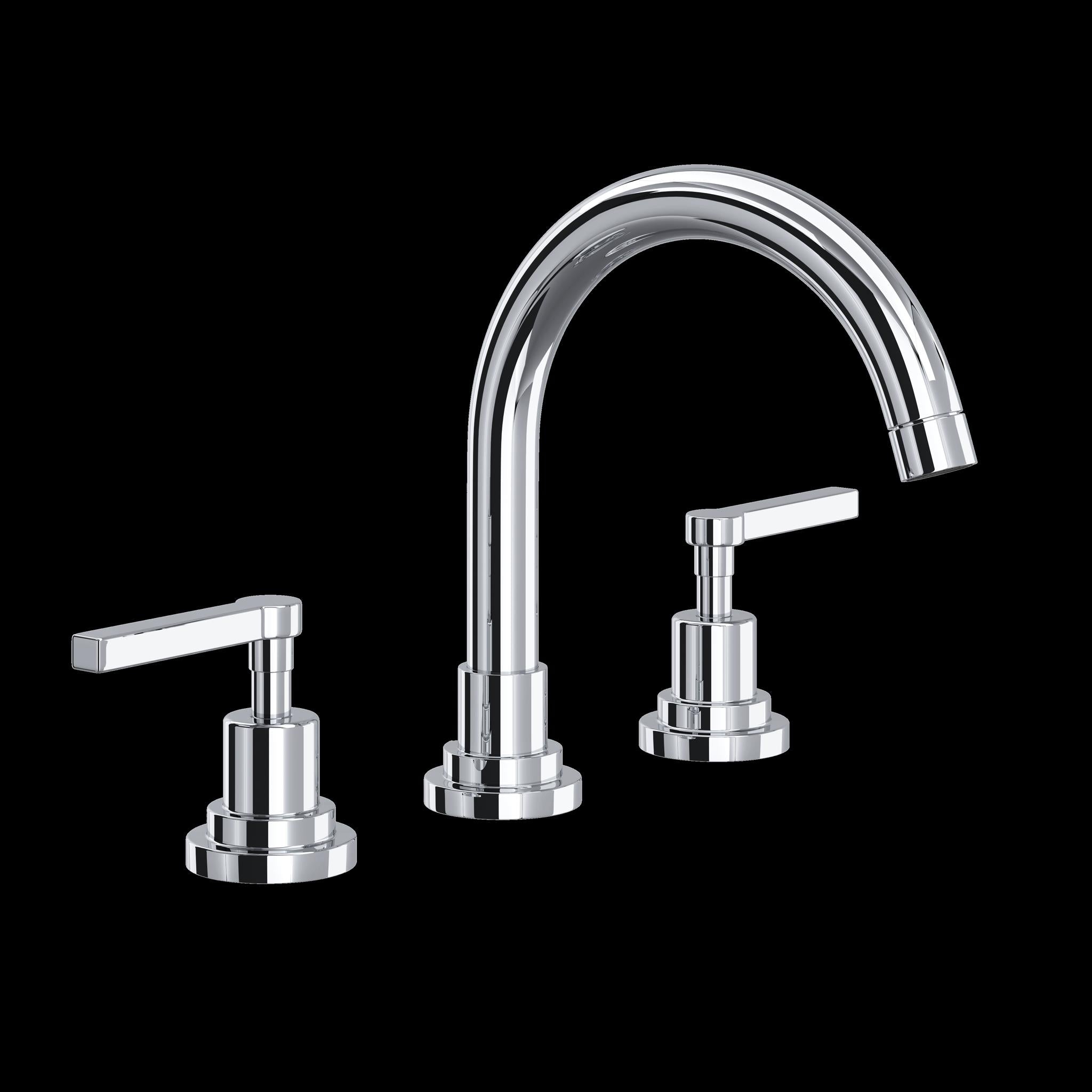 ROHL A2228 Lombardia Widespread Lavatory Faucet With C-Spout