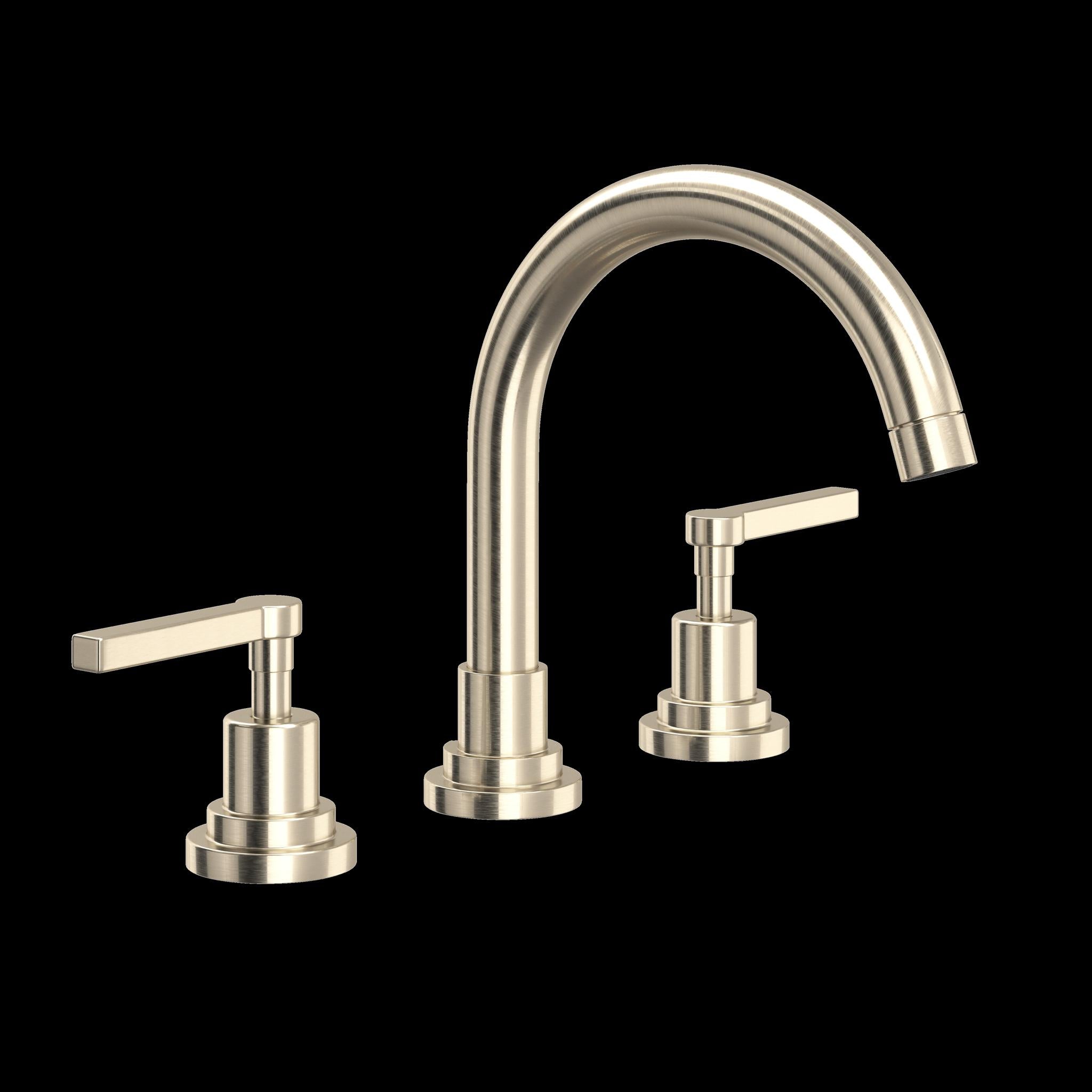 ROHL A2228 Lombardia Widespread Lavatory Faucet With C-Spout