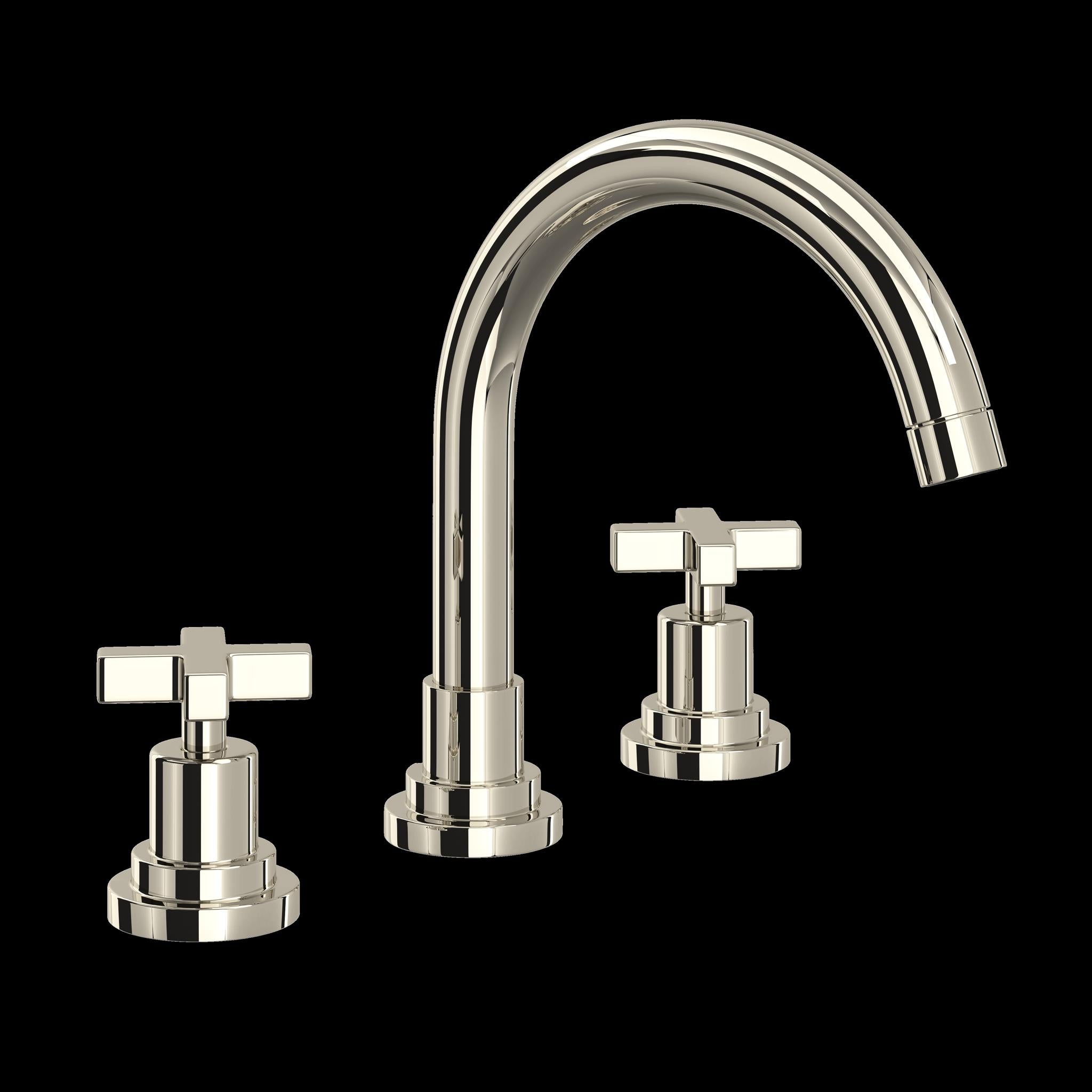 ROHL A2228 Lombardia Widespread Lavatory Faucet With C-Spout