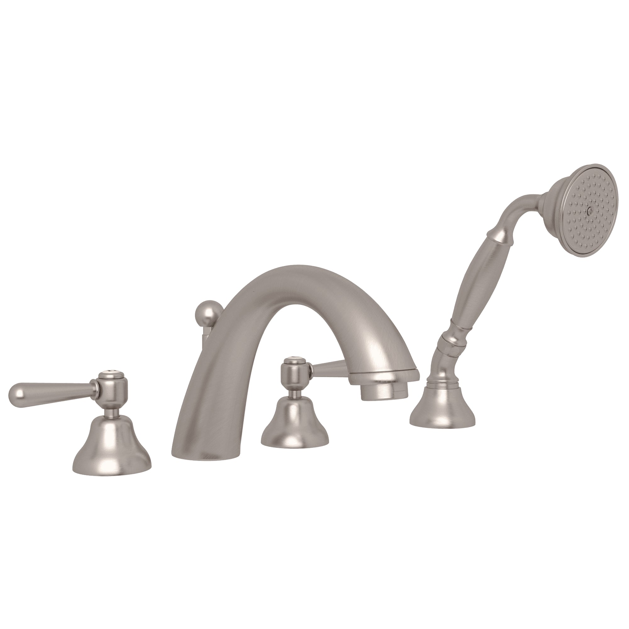 ROHL A2764 Verona 4-Hole Deck Mount Tub Filler