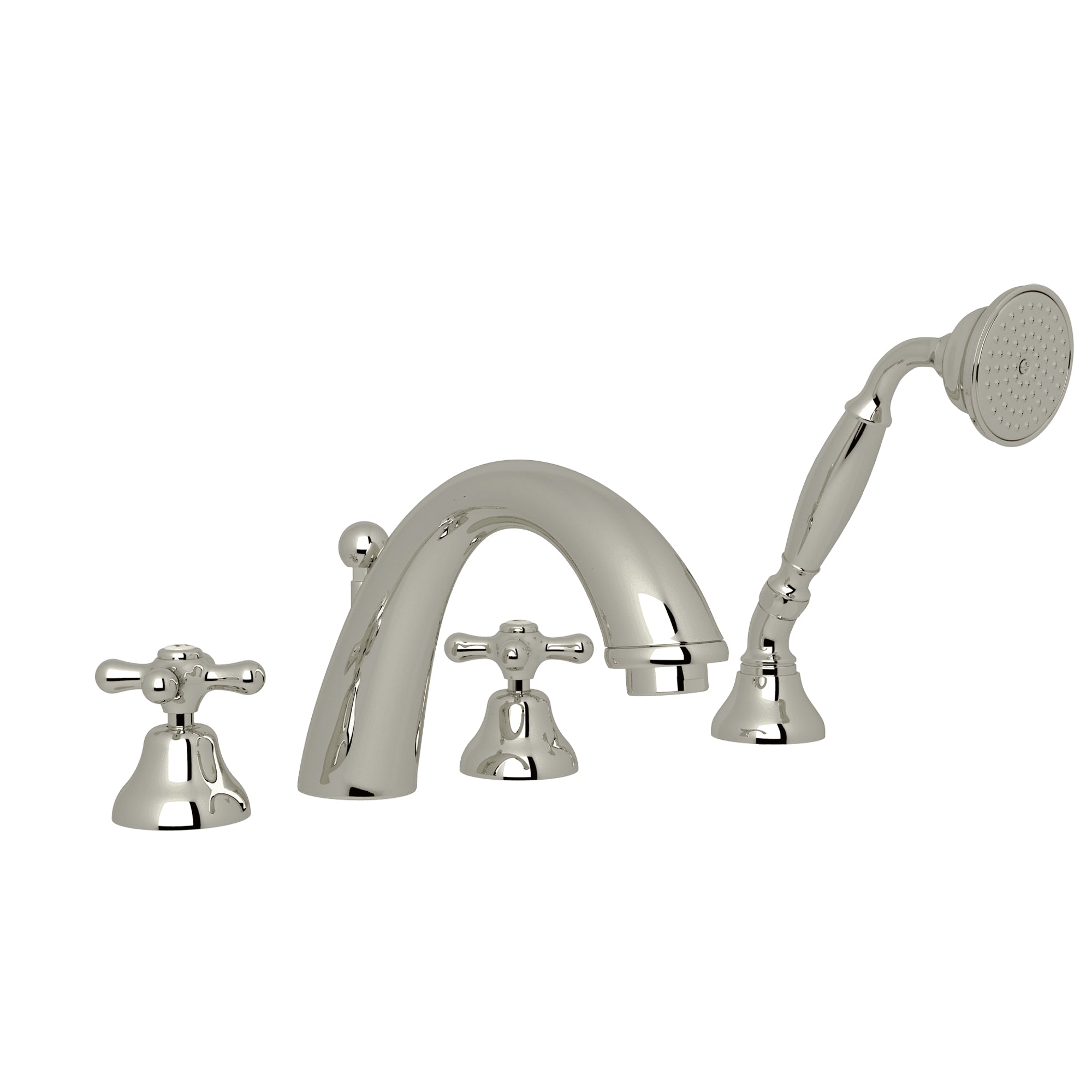 ROHL A2764 Verona 4-Hole Deck Mount Tub Filler