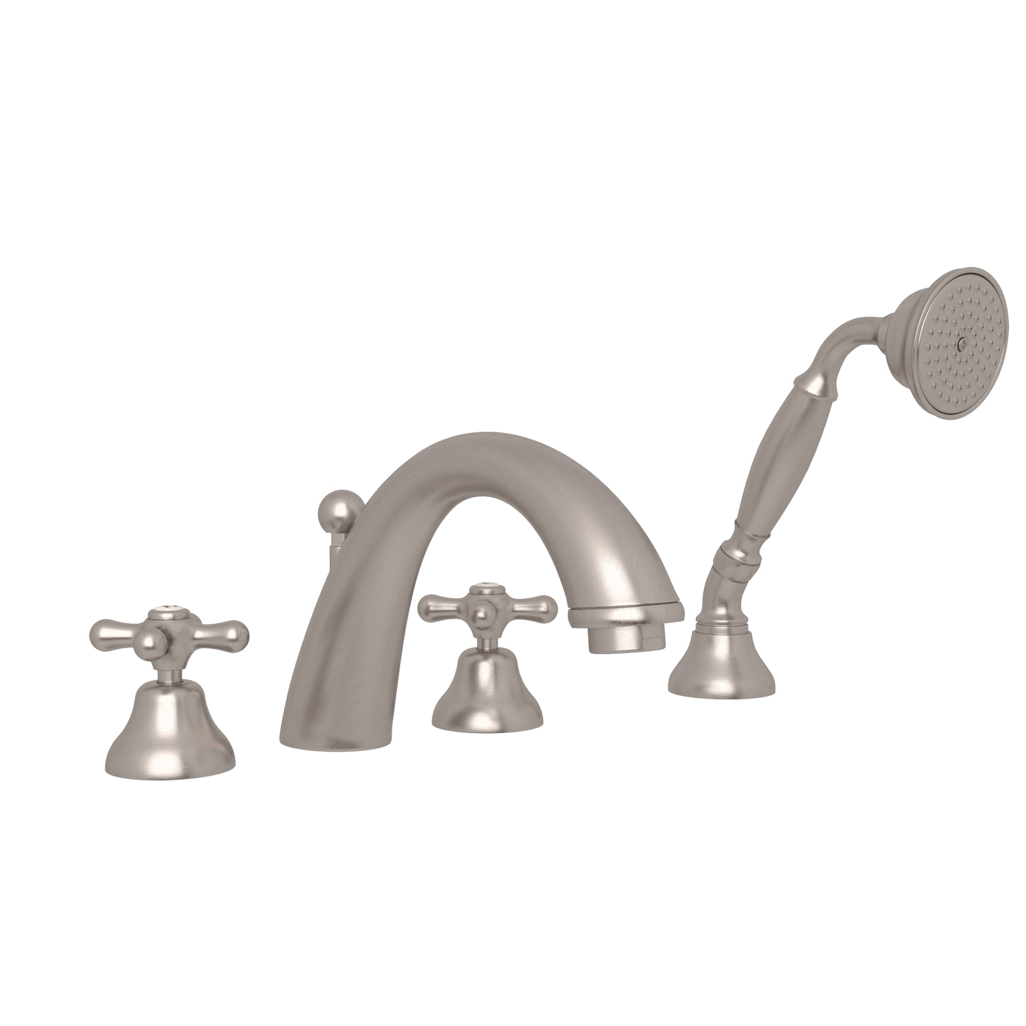 ROHL A2764 Verona 4-Hole Deck Mount Tub Filler