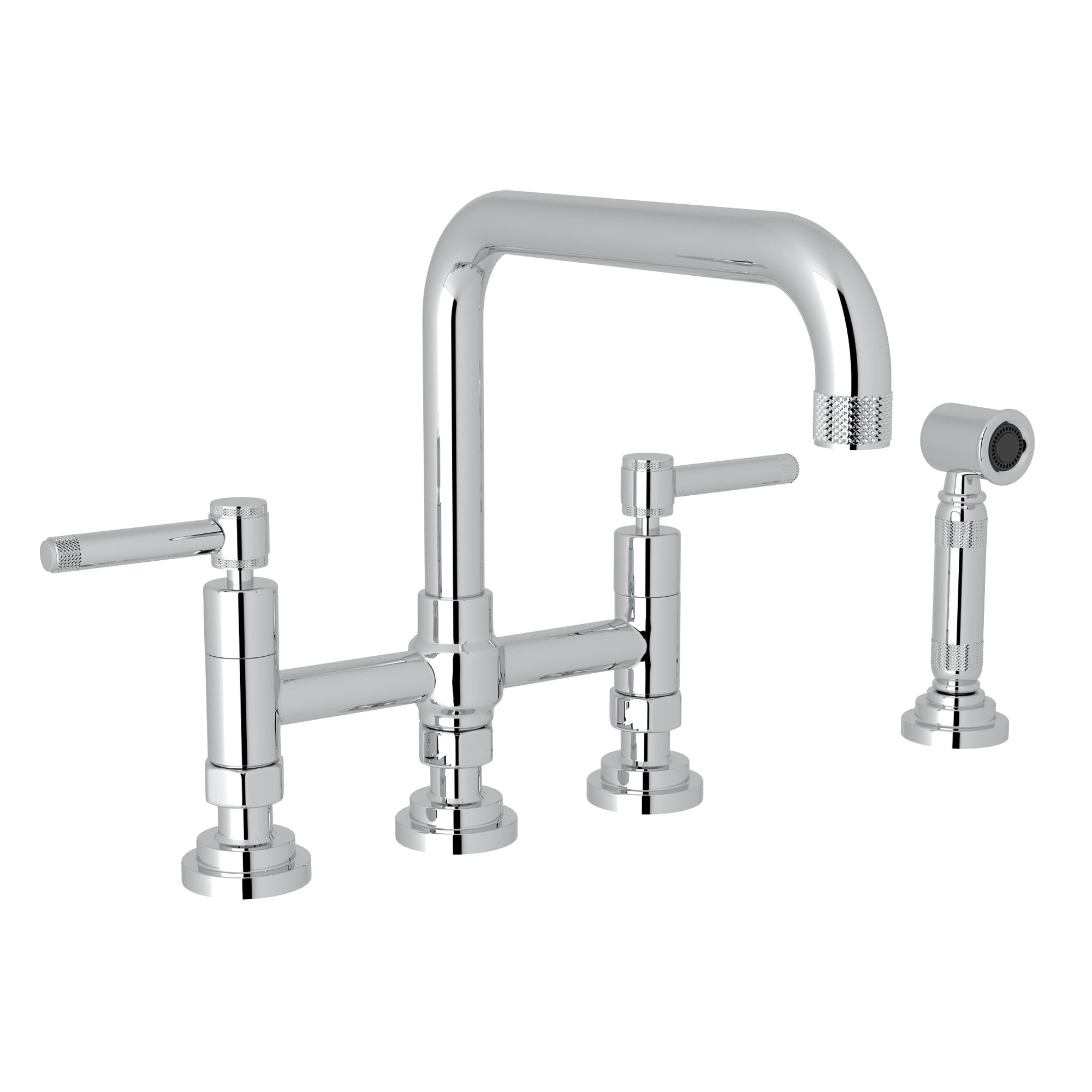 ROHL A3358WS Campo Bridge Kitchen Faucet With Side Spray