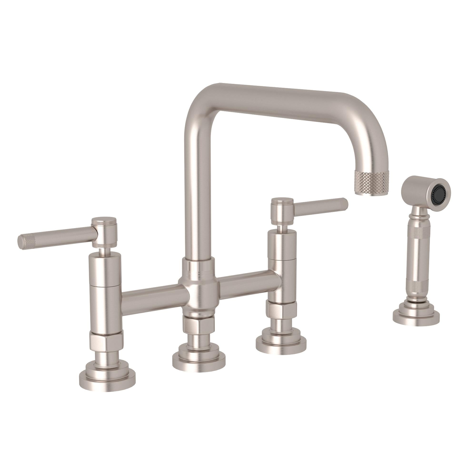 ROHL A3358WS Campo Bridge Kitchen Faucet With Side Spray